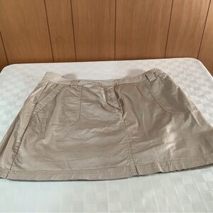 Tan skort by Josephine chaus